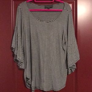 Sunday in Brooklyn blouse with 3/4 bell sleeves